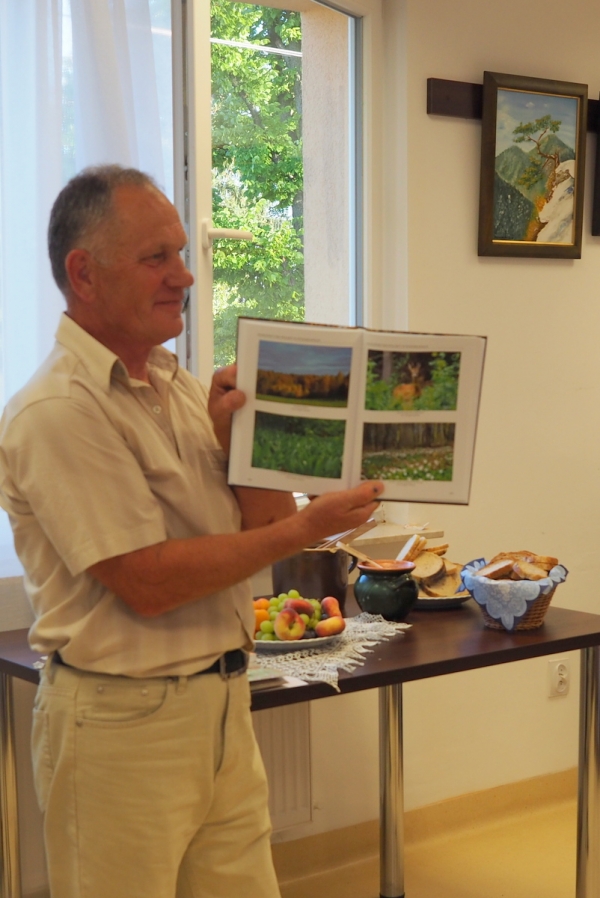 "Obrazy naszej przyrody" - wernisaż wystawy Waldemara Szymańskiego