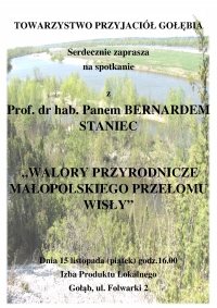 Zapraszamy na spotkanie - 15 listopada 2024 r. godz. 16.00