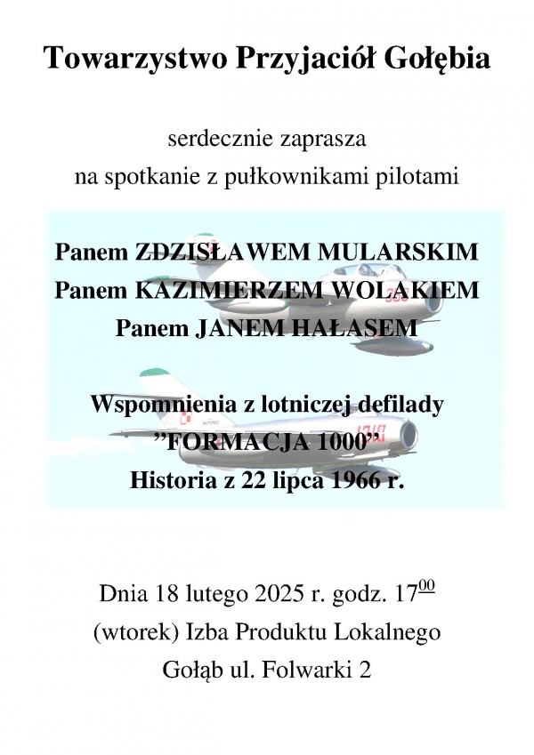 Zaproszenie na spotkanie