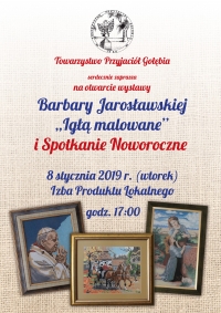 Zapraszamy na wystawę "Igłą malowane" i Spotkanie Noworoczne