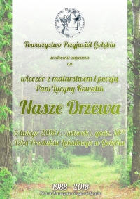 Zapraszamy na wiecz&oacute;r z tw&oacute;rczością Pani Lucyny Kowalik
