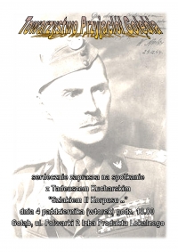 TPG serdecznie zaprasza na spotkanie z Panem Tadeuszem Kucharskim