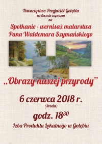 Zapraszamy na spotkanie z malarstwem Waldemara Szymańskiego
