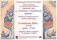 Zapraszamy na promocję nowej publikacji Towarzystwa Przyjaci&oacute;ł Gołębia